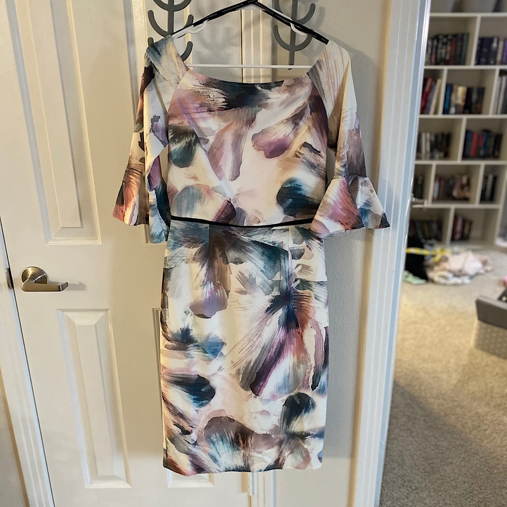 Floral Little Mistress Midi Dress